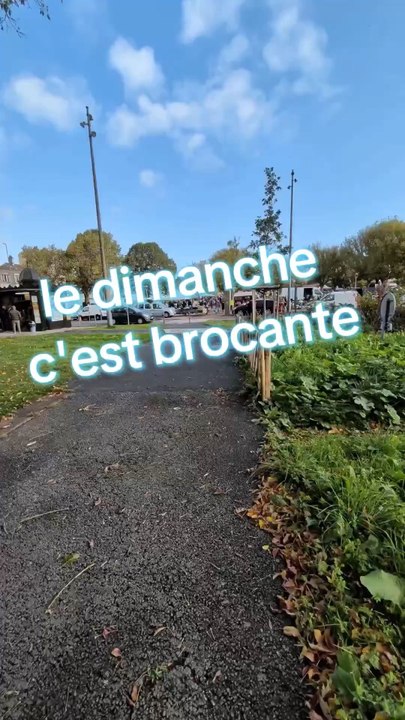 le dimanche c'est brocante