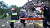 Residents rescued after fires caused by Russian attack in Lviv