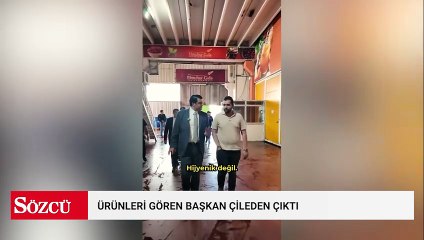 Ürünleri gören başkan çileden çıktı: Bunları annene yedirir misin?