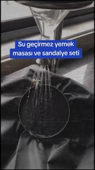 Su ve leke tutmaz kumaş