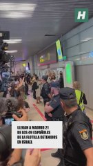 Los primeros españoles de la Flotilla llegan a Madrid