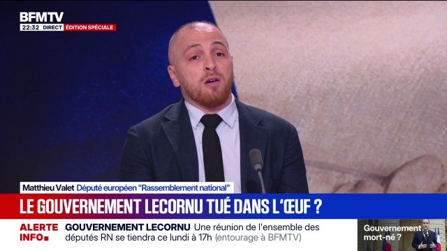 Gouvernement de Sébastien Lecornu: Ce soir, il y a une escroquerie politique en bande organisée , déclare Matthieu Valet, député européen RN