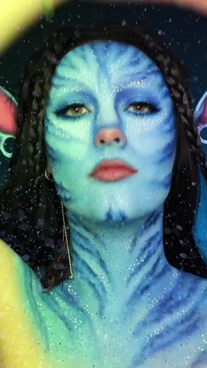 Avatar makeup transition