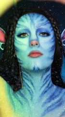 Avatar makeup transition