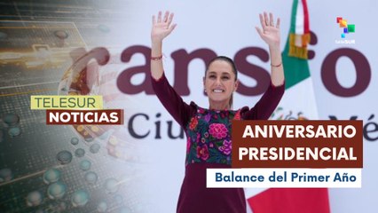 Pdta. Sheinbaum reafirmó un año de mandato con reducción de pobreza y soberanía