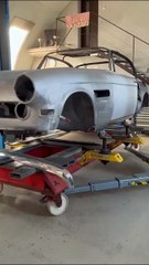 BMW 503 V8 3.2l restoration on Celette bench by @QMS Motorsport   in Pezinok, Slovakia