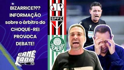 "SABE O QUE É MAIS SURREAL??? É que a INFORMAÇÃO é que esse ÁRBITRO vai..." | São Paulo x Palmeiras