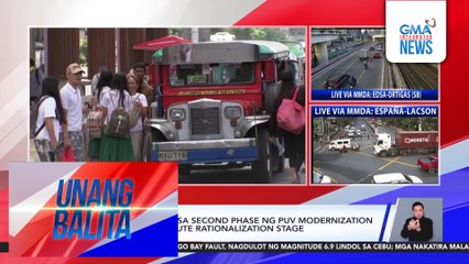 DOTr, nahihirapan sa second phase ng PUV Modernization Program - ang route rationalization stage | Unang Balita