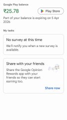 Earning Money From Google App Give Opinion take Reward 🤑🤑