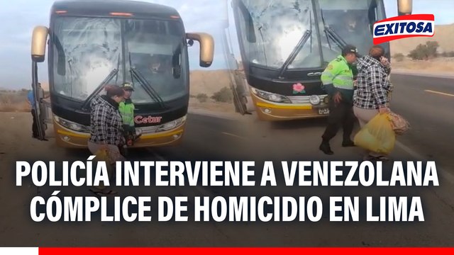 Piura: Detienen a extranjera sindicado como cómplice de homicidio de hombre hallado en auto en Breña