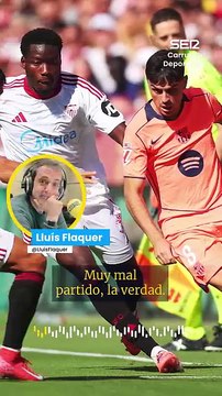 “El Barça venía del PSG y era un día para disipar dudas, pero se va con las dudas multiplicadas