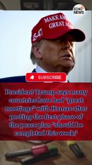 President Trump says many countries have had