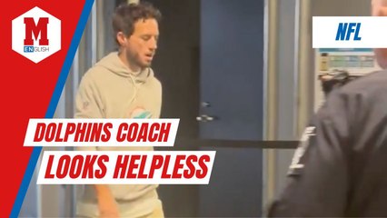Dolphins coach Mike McDaniel looked absolutely helpless after another hard loss