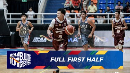 FULL FIRST HALF - Perpetual Altas vs. LPU Pirates | NCAA Season 101