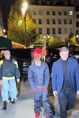 Will smiths son hadden smith spotted in Paris