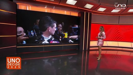 Rodrigo Paz habla postdebate