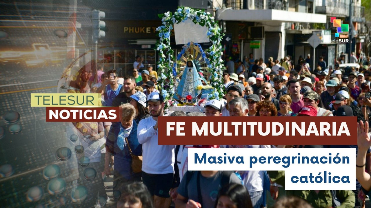 En Argentina millones de jóvenes peregrinan a la Basílica de Luján
