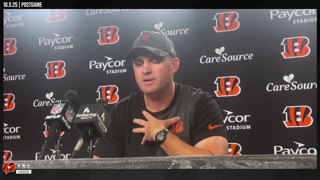 Zac Taylor on Cincinnati Bengals' Loss to Detroit Lions