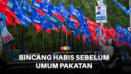 Bincang habis sebelum umum pakatan PRU16, BN-PH diberitahu
