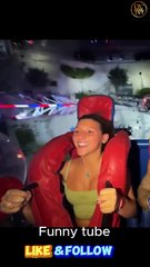 slingshot ride girl clothes fails 25 _ beautiful #dcmnet #slingshotchallenge  @dcmnet #shorts