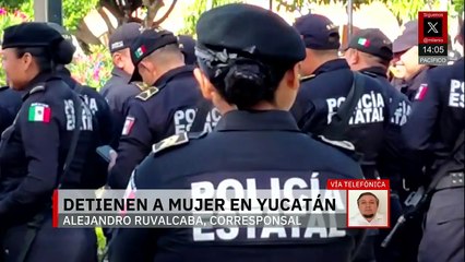 En Yucatán, detienen a mujer por robo a casa habitación, quien forma parte de una banda de ladrones