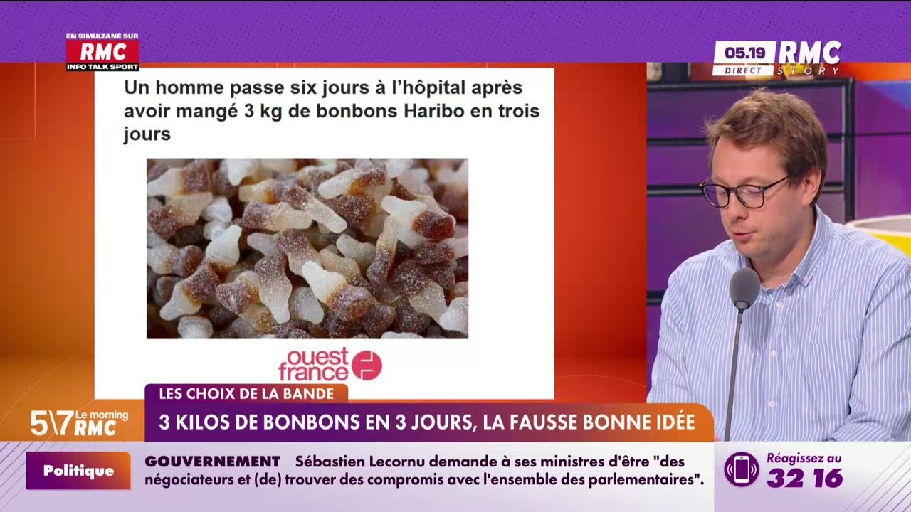 Les choix de la bande : 3 kilos de bonbons en 3 jours, la fausse bonne idée - 06/10