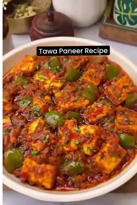 🔥 Delicious Tawa Paneer Recipe | Spicy & Creamy Restaurant Style at Home✨