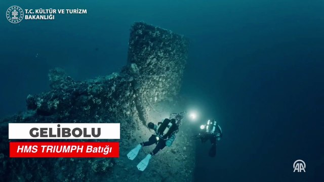 Gelibolu Tarihi Sualtı Parkı, dünyanın dört bir yanından gelen dalış tutkunlarını ağırlıyor