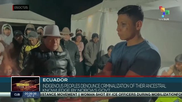 Ecuador: Indigenous peoples denounce criminalization of ancestral knowledge by Noboa’s government