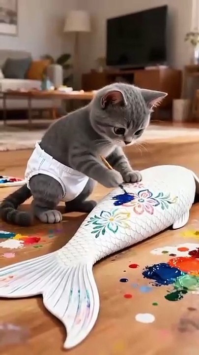 Mermaid Cat