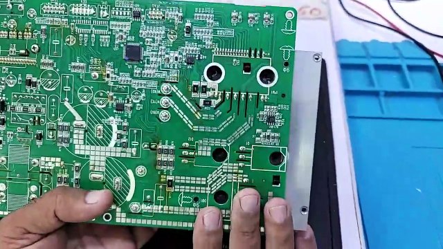 Dawlance PEL Dc inverter ac F1 error code Dc inverter ac pcb Repairing center Babar Electronics #510