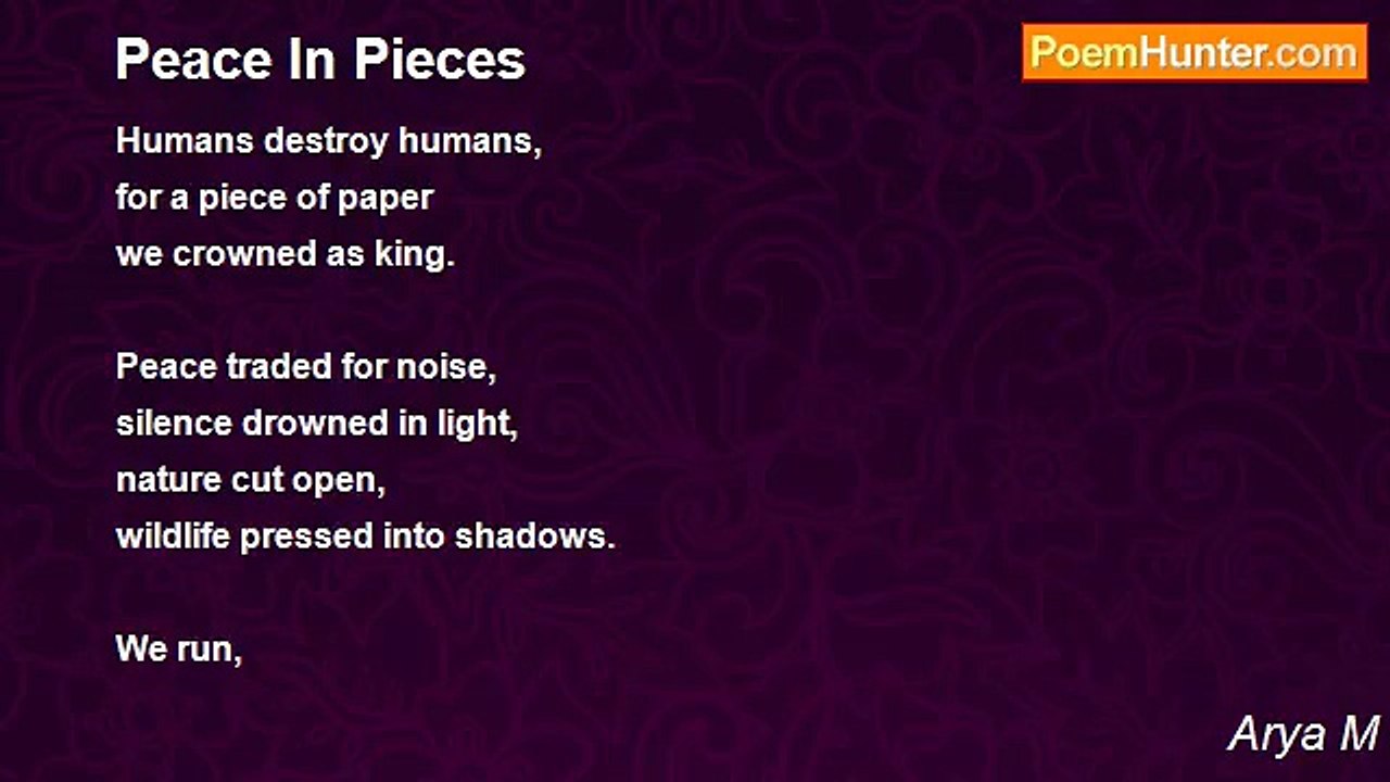 Arya M - Peace In Pieces