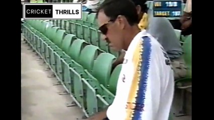 Sherwin Campbell 79 off 145 Balls 190 Mins 7 Fours vs Sri Lanka 1st Test at St John's, Jun 13 1997