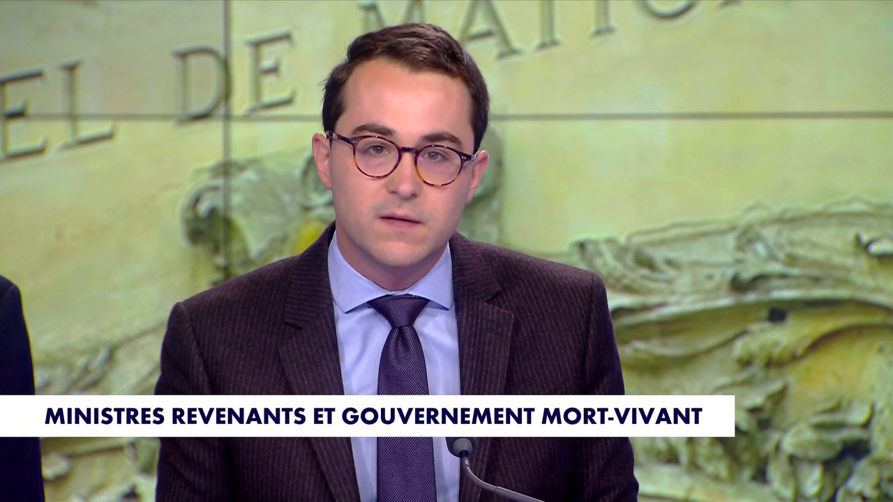 L'édito de Paul Sugy : «Ministres revenants et gouvernement mort-vivant»