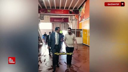 Şehitkamil'de belediye başkanından gıda denetimi: Bunları annene yedirir misin