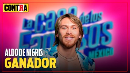 ALDO DE NIGRIS GANÓ LA CASA DE LOS FAMOSOS MÉXICO