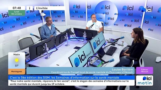 Louise Barrière du Conseil Local de Santé Mentale du Pays Cœur d’Hérault