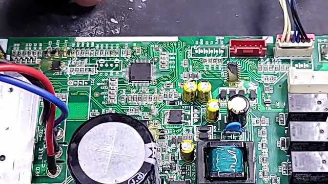 Dawlance PEL Dc inverter ac F1 error code outdoor pcb Dc inverter ac pcb training center Babar #511