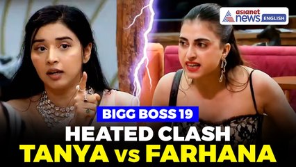 Bigg Boss 19: Tanya and Farhana’s Explosive Clash | 'Chamchmi' Taunts Fly!