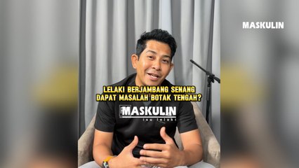 Lelaki Berjambang Senang Dapat Masalah Botak Tengah?