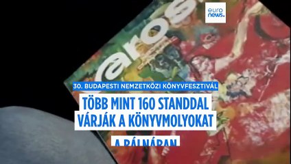 Több mint 160 standdal várja a könyvmolyokat a 30. Budapesti Nemzetközi Könyvfesztivál