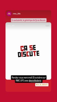 Extrait de la vidéo d'Estelle Denis sur Instagram.