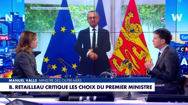 Colère de Bruno Retailleau : «Il serait étrange qu'il participe à la destruction des institutions», souligne Manuel Valls