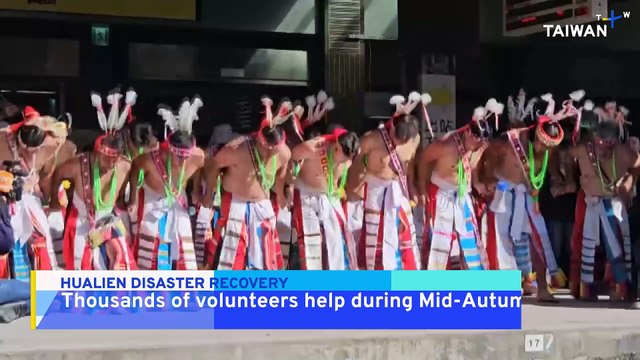 Volunteers Help Flood Cleanup Efforts During Mid-Autumn Festival Holiday