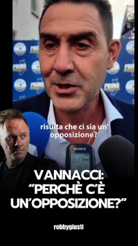 Robby Giusti - Vannacci smonta il centro sinistra: Perchè c'è un'opposizione ? Cosa ne pensi? (05.10.25)