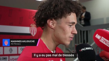 Akliouche : "On est quand même fiers de nous"