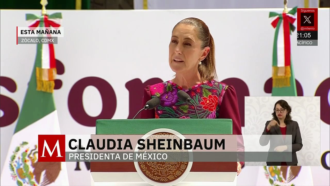 Claudia Sheinbaum define el legado que quiere dejar al frente de la Cuarta Transformación
