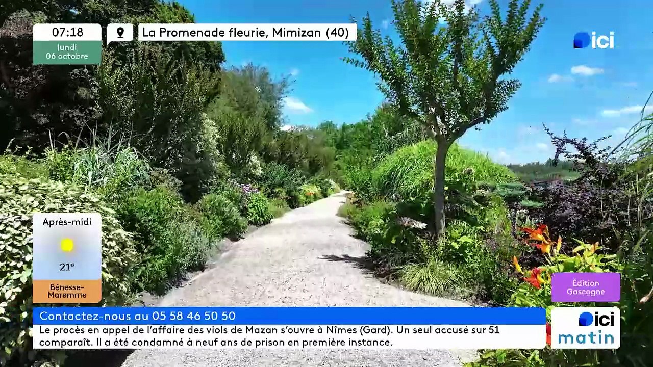 06/10/2025 - ici matin par ici Gascogne en vidéo