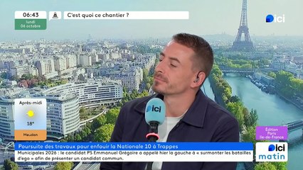06/10/2025 - ici matin par ici Paris Île-de-France en vidéo
