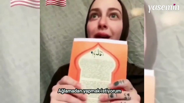 Genç kadından tüyleri diken diken eden İslam itirafı: Gözyaşları içinde anlattı